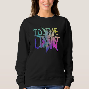 Mens To The Limit Gym Fitness Workout Weightliftin Sweatshirt