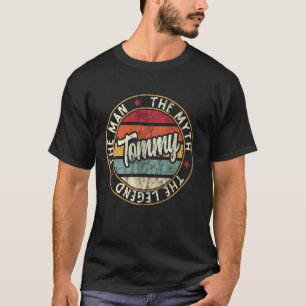 Mens Tommy The Man The Myth The Legend First Name T-Shirt