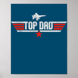 Mens Top Dad Father's Day For Dad Daddy  Poster