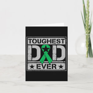 Mens Toughest Dad Ever - Gallbladder Bile Duct Can Card