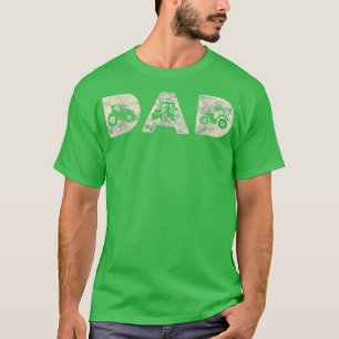 Mens Tractor Dad Farming Father Farm Lover Farmer T-Shirt