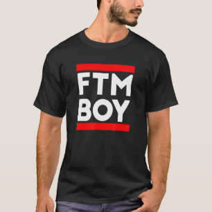 Mens Trans Boy Ftm Design T-Shirt