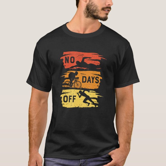 Mens Triathlon 10 T-Shirt (Front)