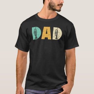 Mens Trumpet Dad Musical Instrument Musician Fathe T-Shirt