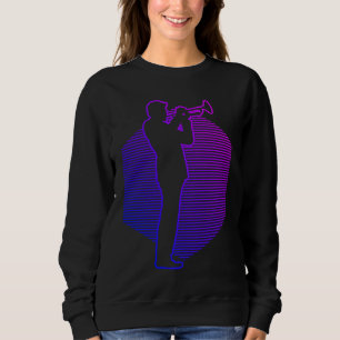 Men's Trumpet Player Sweatshirt