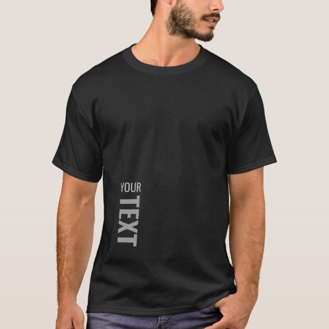 Mens TShirts Clothing Fashion Apparel Add Text (Front)