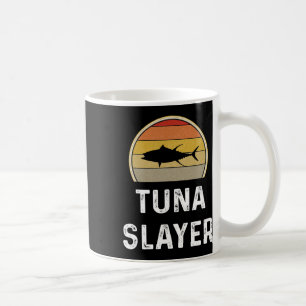 Mens Tuna Slayer Fishing Gifts Funny Fisherman Shi Coffee Mug