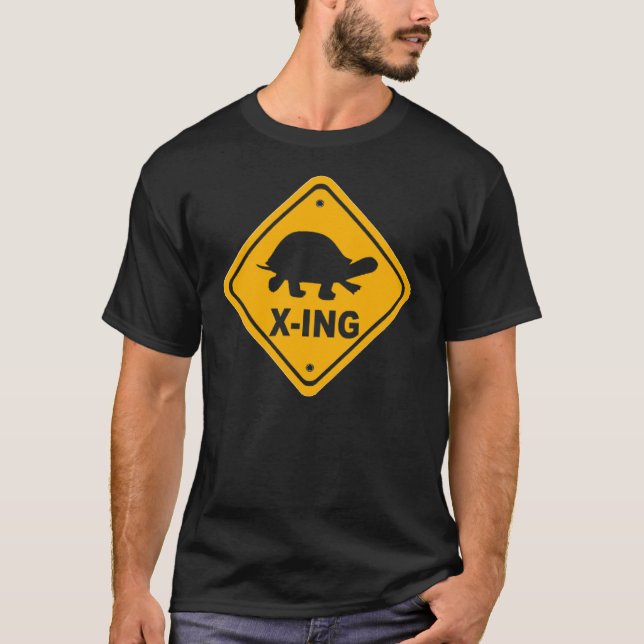 Men's Turtle Crossing t-shirt (Front)