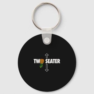 Mens two seater swinger mens funny upside down key ring
