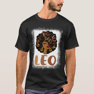 Mens unapologetically leo bleached black woman T-Shirt