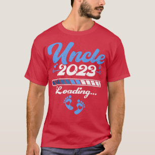 Mens Uncle 2023 Pregnancy Announcement First time T-Shirt