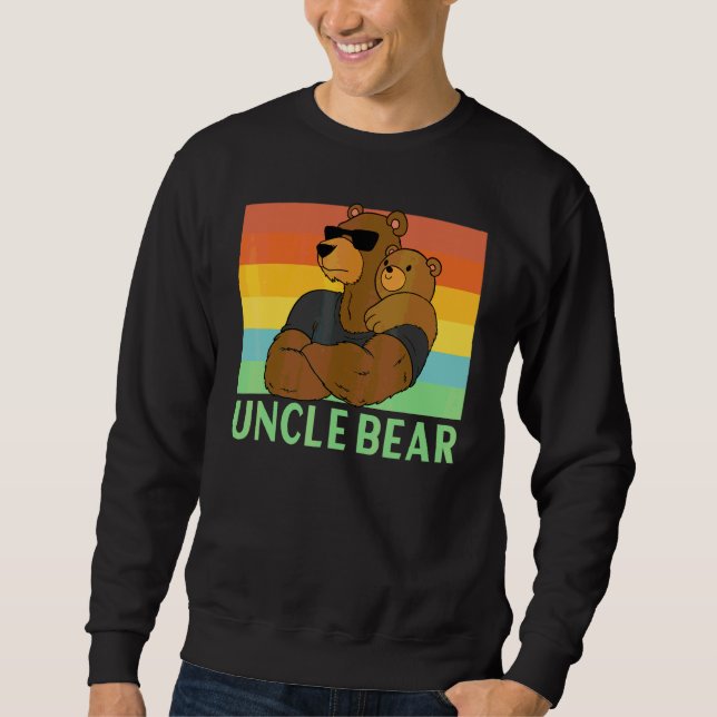 Mens Uncle Bear Family Sweatshirt (Front)