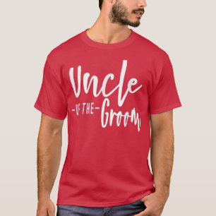 Mens Uncle Of The GroomBachelor Party Group 1783  T-Shirt