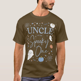 Mens Uncle of the Spooky One First Birthday Boy 1s T-Shirt