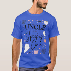 Mens Uncle of the Spooky One Girl First Birthday P T-Shirt