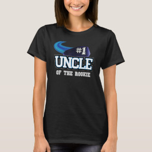 Mens Uncle Rookie Of Year 1st Birthday Hockey Them T-Shirt