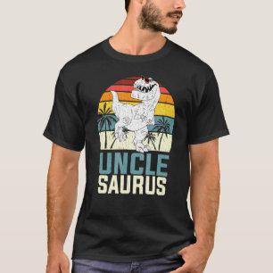 Mens Unclesaurus T Rex Dinosaur Uncle Saurus Famil T-Shirt