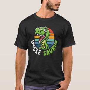 Mens Unclesaurus Uncle Saurus Rex Dinosaur Matchin T-Shirt