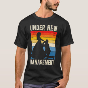 Mens Under New Management Groom Wedding Bachelor P T-Shirt