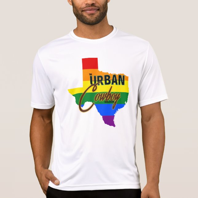 Mens Urban Cowboy Texas Pride Tee (Front)