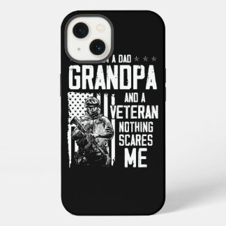 Mens US Army Veteran Gift Shirt Im A Dad Grandpa A iPhone 13 Case