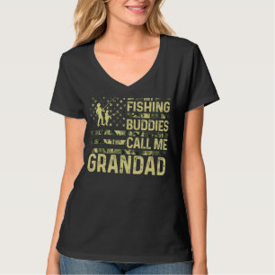 Mens Usa Patriotic For Fishman My Fishing Buddies T-Shirt