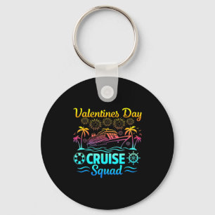 Mens Valentines Day Cruise Squad 2026 Vacation Tra Key Ring