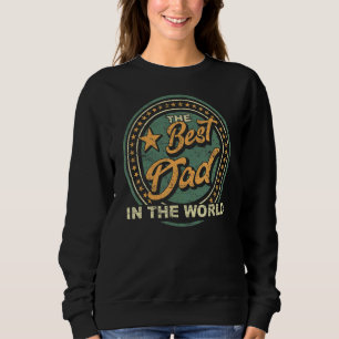 Mens Vater Bester Papa Der Welt Happy Father Coole Sweatshirt