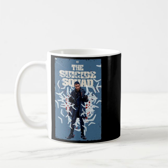 Mens Villain Team Aussie Thrower Poster Coffee Mug (Left)