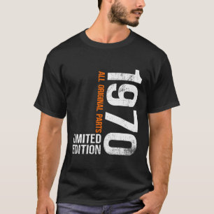 Mens Vintage 1970 56th Birthday Gifts Men Women 56 T-Shirt