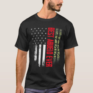 Mens Vintage Best Abuelo Ever Camo American Flag D T-Shirt
