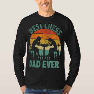 Mens  Vintage Best Chess Dad Ever Father's Day T-Shirt