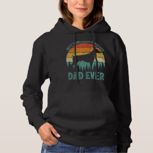 Mens Vintage Best Doberman Pinscher Dad Ever Fath Hoodie
