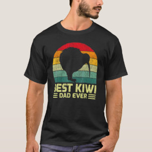 Mens Vintage Best Kiwi Dad Ever Father's Day T-Shirt