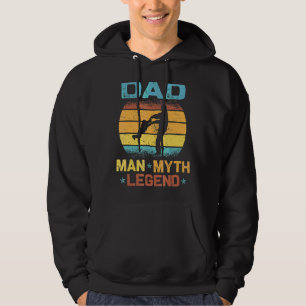 Mens Vintage Dad The Man The Myth The Legend  For  Hoodie