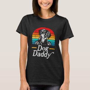 Mens Vintage Doberman Dog Daddy Dog Dad Father's D T-Shirt