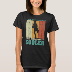 Mens Vintage Flag Football Dad Like A Regular Dad T-Shirt