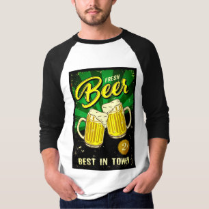 • MENS • VINTAGE • FRESH BEER • T-SHIRT •