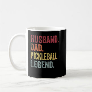 Mens Vintage Husband Dad Pickleball Legend Gift Fo Coffee Mug