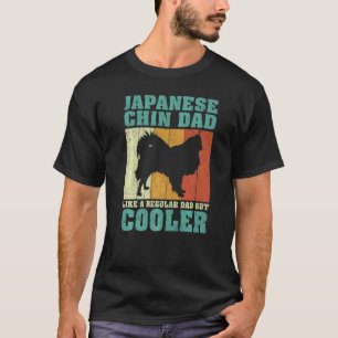 Mens Vintage Japanese Chin Dad Like A Regular Dad T-Shirt