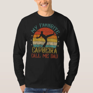 Mens Vintage My Favourite Capoeira Buddies Call Me T-Shirt