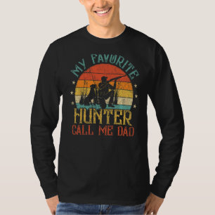 Mens Vintage My Favourite Hunter Buddies Call Me D T-Shirt