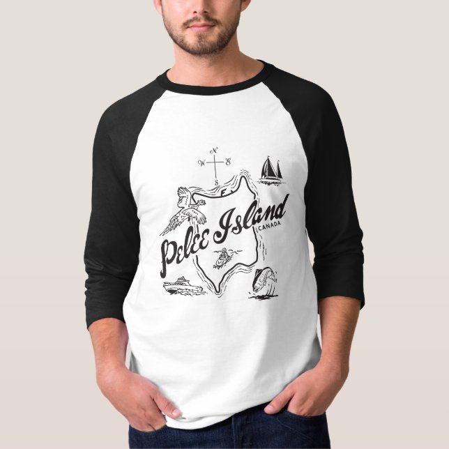 Mens Vintage Pelee Island t-shirt (Front)