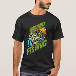 Mens Vintage Quotes Fishing Fisherman Fishing For T-Shirt