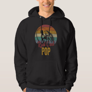 Mens Vintage Reel Cool Pop Fathers Day 2 Hoodie