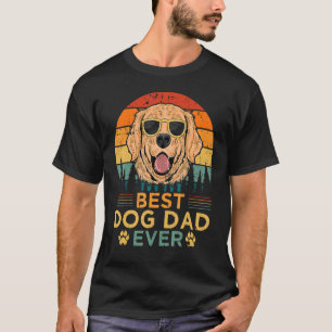 Mens Vintage Retro Best Doodle Dog Dad Ever Father T-Shirt