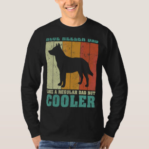 Mens Vintage Retro Blue Heeler Dad Like A Regular T-Shirt
