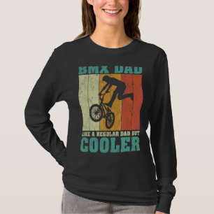 Mens Vintage Retro Bmx Dad Like A Regular Dad Fath T-Shirt