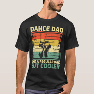 Mens Vintage Retro Dance Dad Like A Regular Dad Da T-Shirt