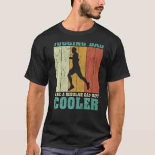 Mens Vintage Retro Jogging Dad Like A Regular Dad T-Shirt